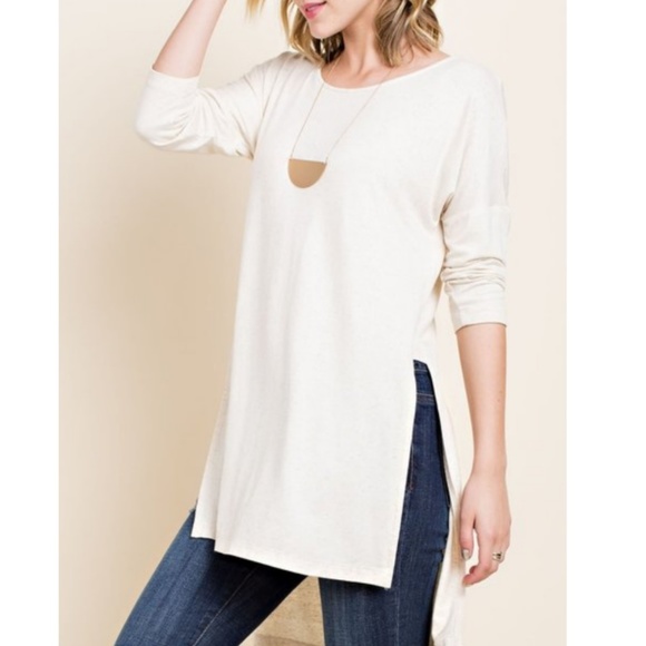 🔥FINAL SALE🔥🌿SIDE SLIT TUNIC🌿 - Picture 3 of 4